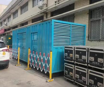 潮州静音发电机租赁